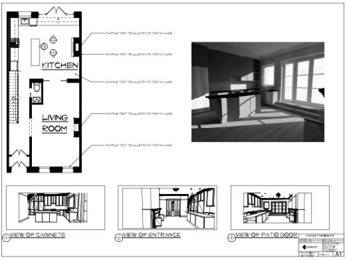 Presentation Drawing Set Sample